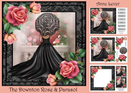 The Downton Rose & Parasol Mini Kit