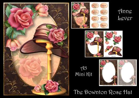 The Downton Rose Hat Mini Kit