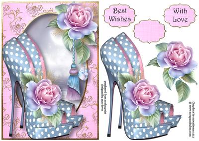 The Eccentric Shoes & Pastel Roses