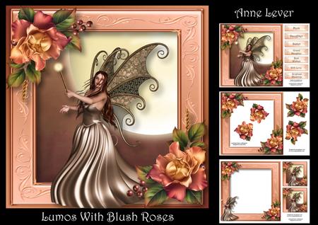 'lumos' with Blush Roses Mini Kit
