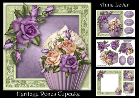 Heritage Roses Cupcake Mini Kit