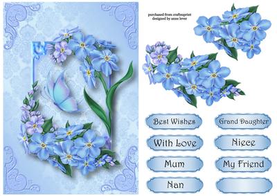 Fabulous Forget Me Nots A5
