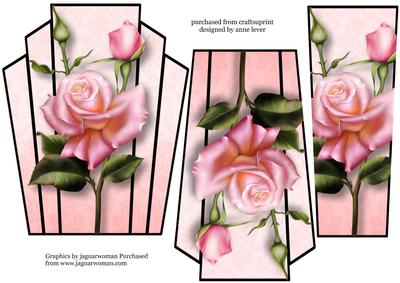 Art Deco Stacker Topper - Edwardian Roses
