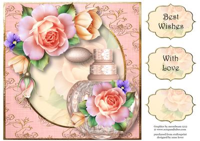 The Scent of Spring Roses 8x8 Quick Topper