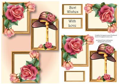 Downton Millinery Frame Trio