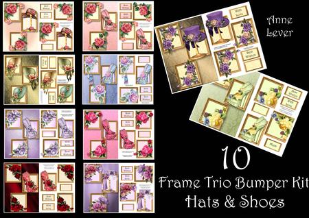 Frame Trio Bumper Kit - Hats & Shoes