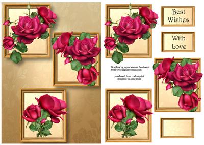 Celebration Roses Frame Trio