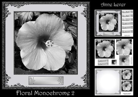Floral Monochrome 2