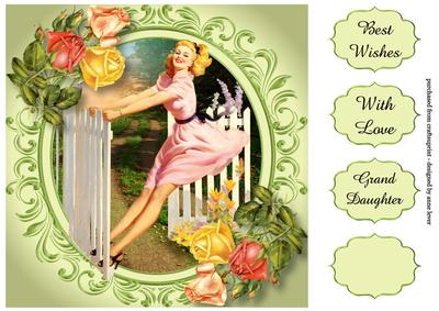 The Joys of Spring 8x8 Quick Topper