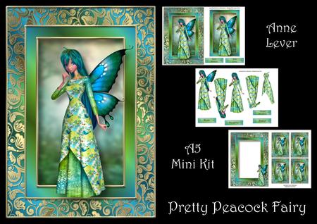 Pretty Peacock Fairy Mini Kit