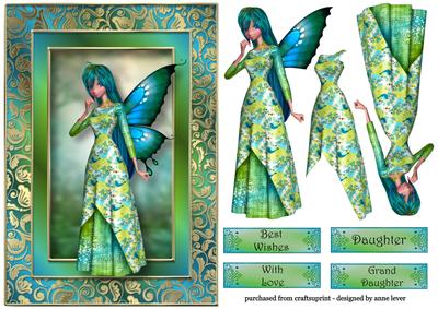 Pretty Peacock Fairy