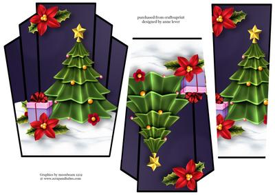 Christmas Art Deco Stacker - the Tree