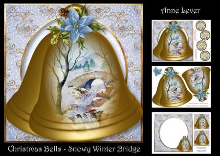 Christmas Bells - Snowy Winter Bridge
