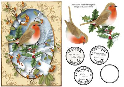 Gorgeous Christmas Robins