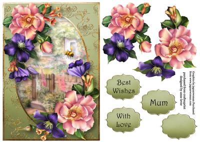Beautiful Summer Blooms at the Rose Cottage