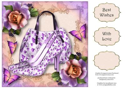 Handbags & Gladrags September Mood 8x8 Quick Topper