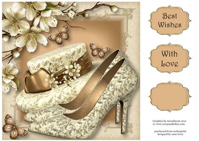 Head Over Heels Coffee & Cream 8x8 Quick Topper