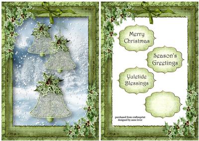 Snowy Christmas Mountains