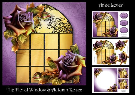 The Floral Window & Autumn Roses