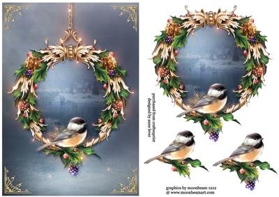 Festival of Joy Christmas Wreath