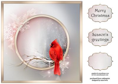 Soft & Gentle Christmas 8x8 Quick Topper