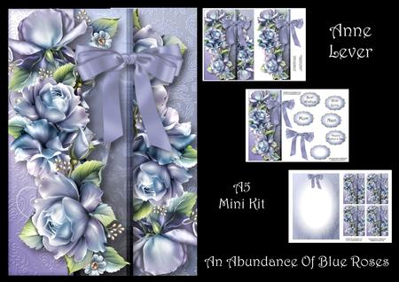 An Abundance of Blue Roses