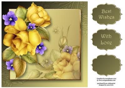 Sunshine Yellow 8x8 Quick Topper