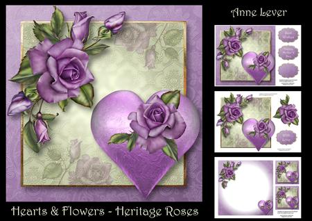 Hearts & Flowers - Heritage Roses