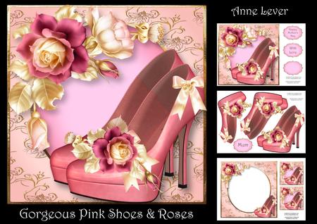 Gorgeous Pink Shoes & Roses