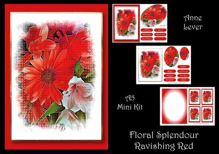Floral Splendour - Ravishing Red