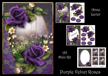 Purple Velvet Roses