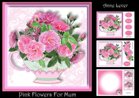 Pink Flowers for Mum