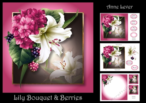 Lily Bouquet & Berries