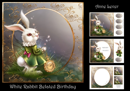 White Rabbit Belated Birthday