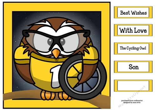 The Cycling Owl 8x8