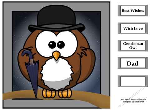 The Bowler Hat Owl