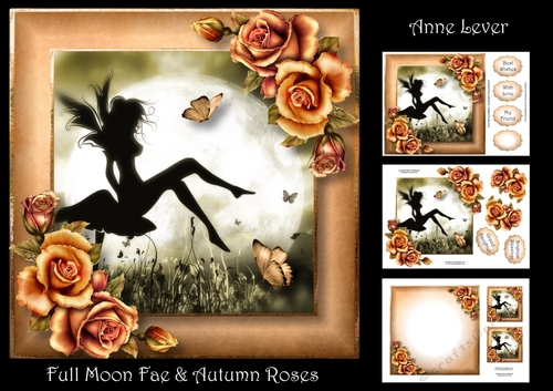 Full Moon Fae & Autumn Roses