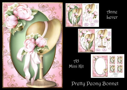 Pretty Peony Bonnet