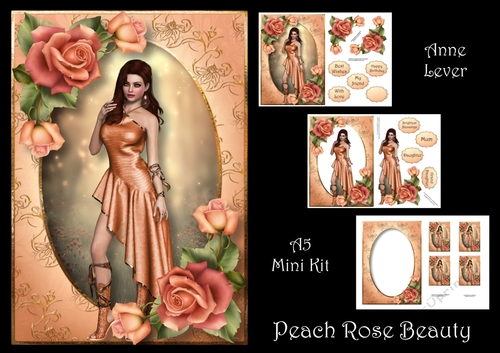 Peach Rose Beauty