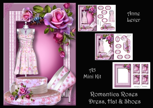 Romantica Roses Dress, Hat & Shoes