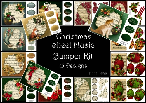 Christmas Sheet Music Bumper Kit