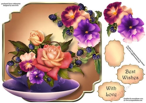 Deep In Summer - Teacup & Saucer