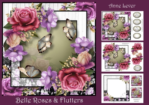 Belle Roses & Flutters