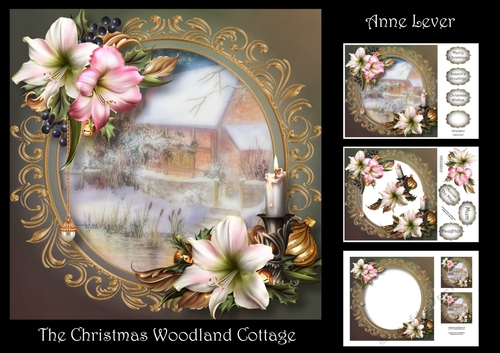 The Christmas Woodland Cottage
