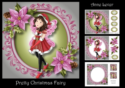Pretty Christmas Fairy