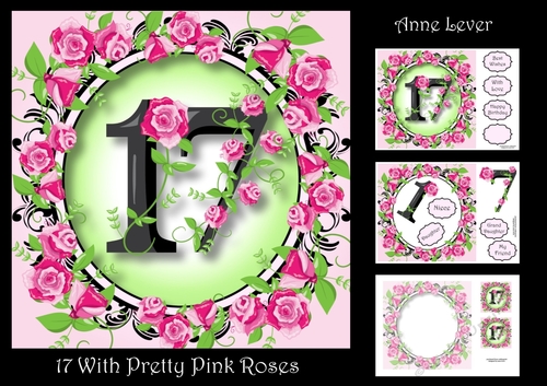 17 With Pretty Pink Roses