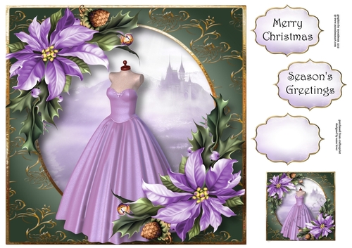 The Christmas Ballgown 8x8
