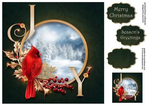 Joy Of Christmas 8x8