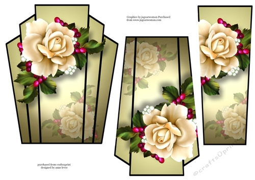 Art Deco Stacker - The Winter Rose