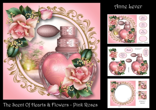 The Scent Of Hearts & Flowers - Pink Roses